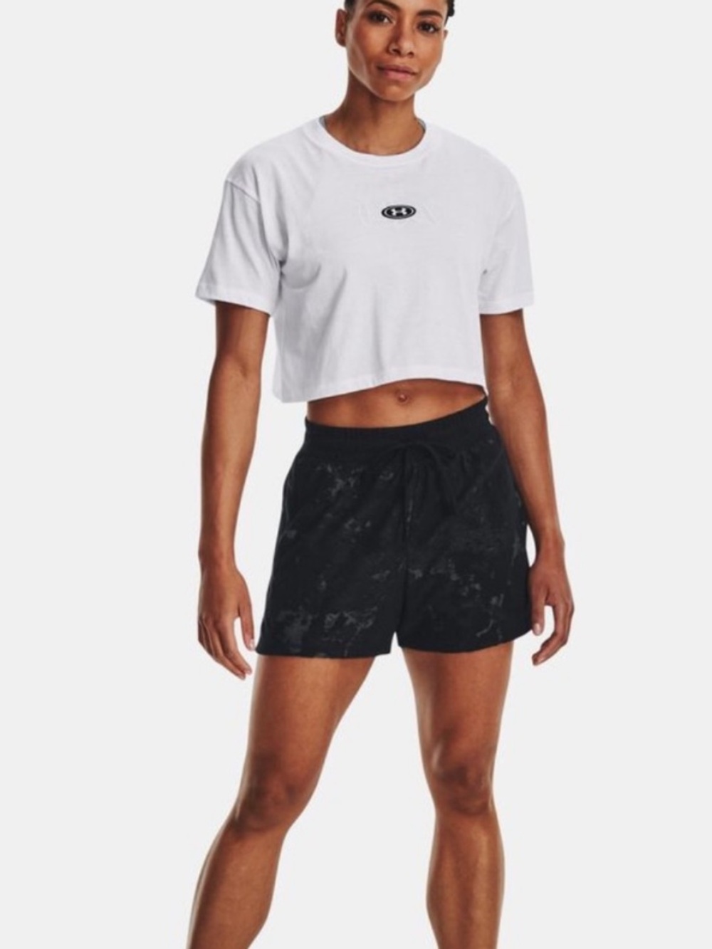 New women’s Under Armour Journey Terry Shorts sweat shorts